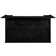 84" Dry Bar Black With Four Backless Barstools