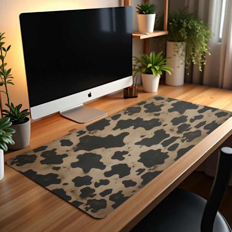 Polyester Desk Pad, 14.4x12.1