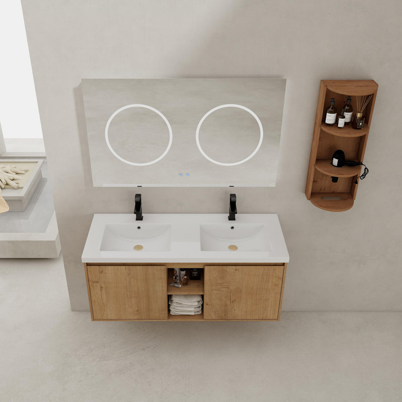 Wall-Mounted Bathroom Vanity