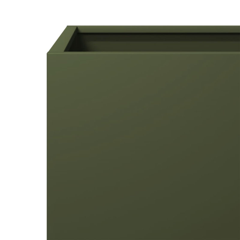 Planter Box, Olive, 40cm H x 40cm W x 40cm D