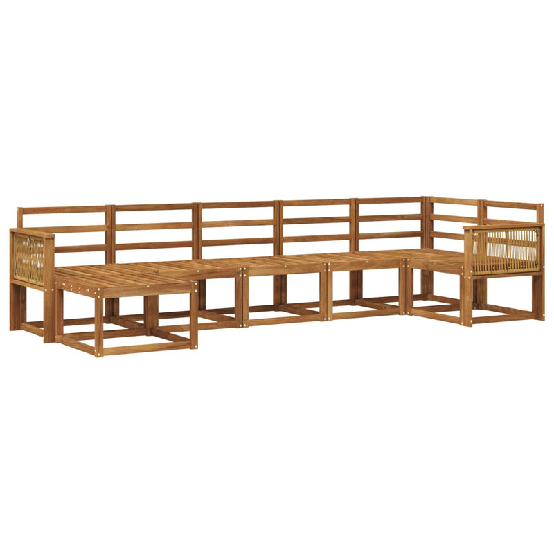 306cm Wide Patio Sectional, Natural
