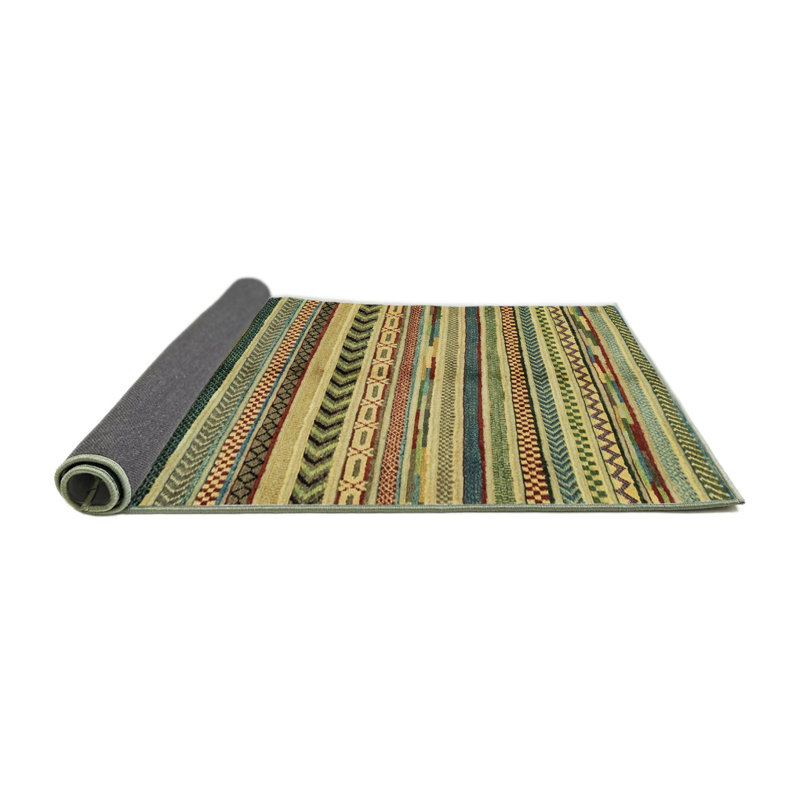 Abstract Indoor Rug, Round 5'