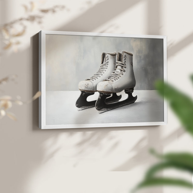 Art de Noël - DCCCLxx - reproduction encadrée, H 22 po x l 28 po, Blanc