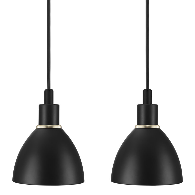 Ray 2 - Light Black Kitchen Island Pendant