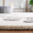Evanthia Hand Tufted Wool/Cotton Floral Rug in Ivory/Gray-989011104