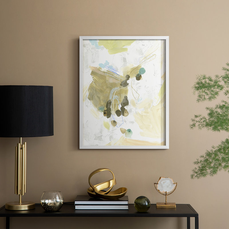 Cantique I, reproduction encadrée - bois massif, H 30 po x l 24 po, Cadre blanc