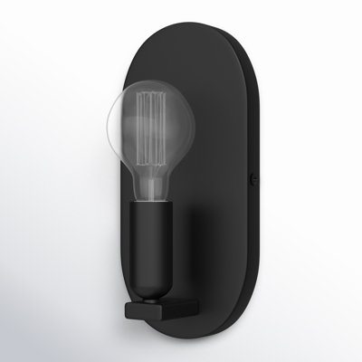 Single Light Dimmable Armed Sconce