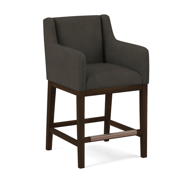 Upholstered Stool, Evolution Smokey, Nutmeg