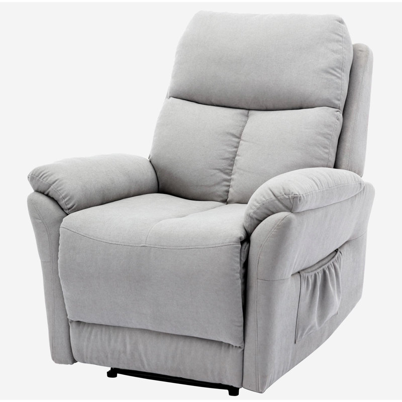Kymberlynn Faux Leather Manual Rocker Recliner