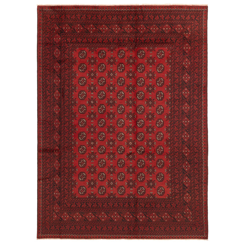 Tapis rouge Khal Mohammadi 6 pi 6 po x 9 pi 1 po