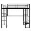 Lit plateforme double avec rangement