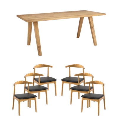 Ensemble de salle à manger rectangulaire