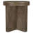 Round Solid Mango Wood End Table