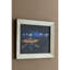 Art mural rectangulaire 19,5 "x 15,5" avec cadre, décoration pour le bureau de la chambre à coucher du salon