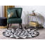 Round Mcgraw Geometric Hand Woven 140cm X 140cm Area Rug