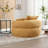 Chenille single sofa with pillows-167038170