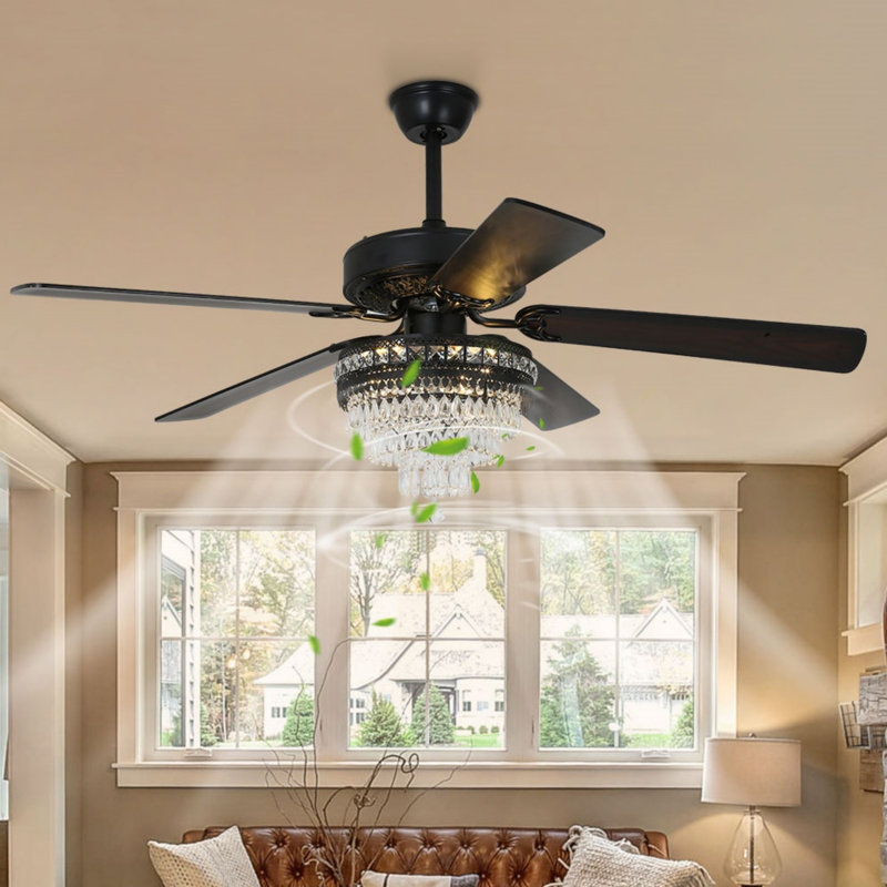 Ventilateur de plafond 52 po avec télécommande