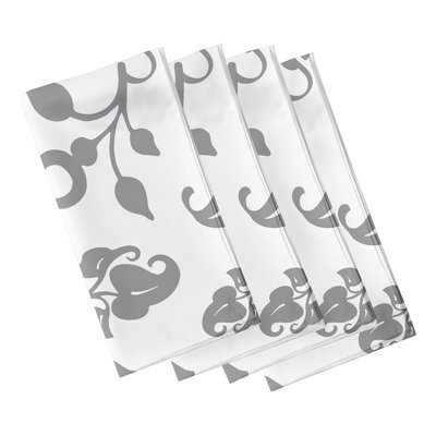 Chande Polyester Floral Square Napkin