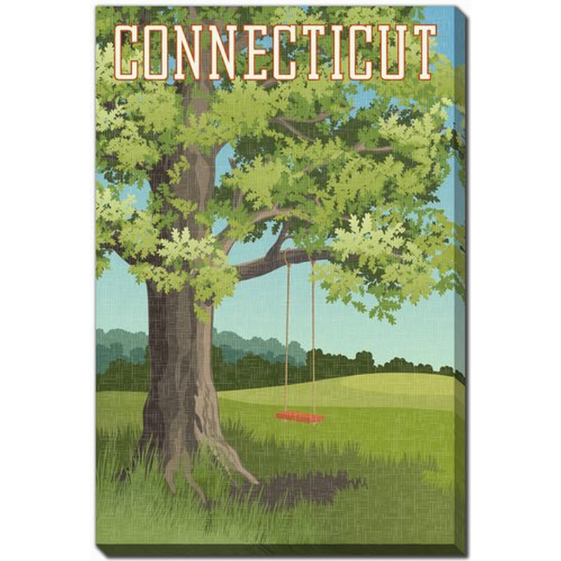 Connecticut State, affiche, H 20 po x l 16 po