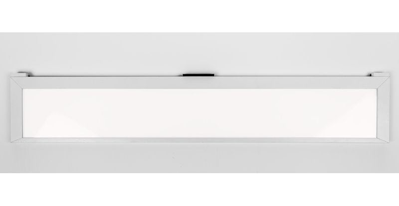 LED Under Cabinet Bar Light, 4.56" H x 30.25" W x 0.5" D, White