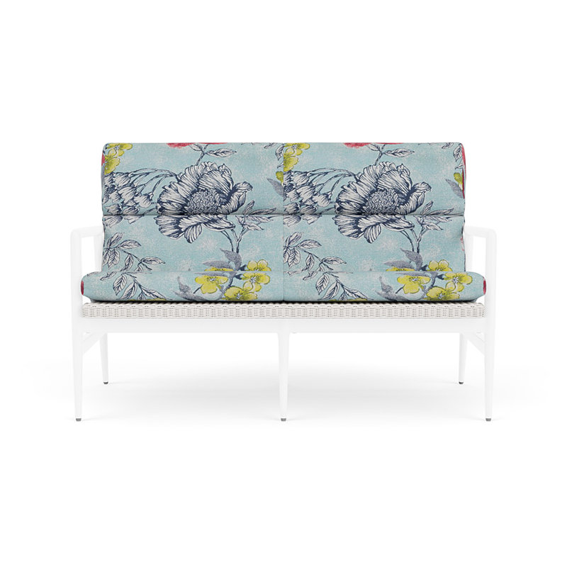 Cascade Outdoor - Seat, White, Serena Floral Meadow