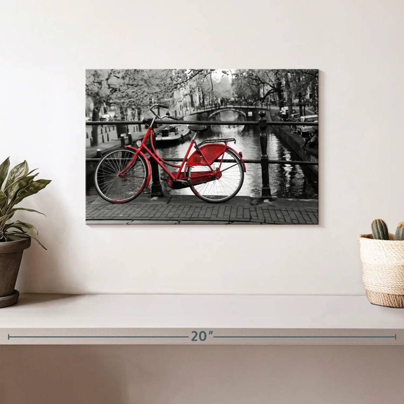 Vélo Mehar Red Amsterdam, H 8 po x l 12 po