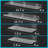 Phoenicia 4 Piece Acrylic Floating Shelf