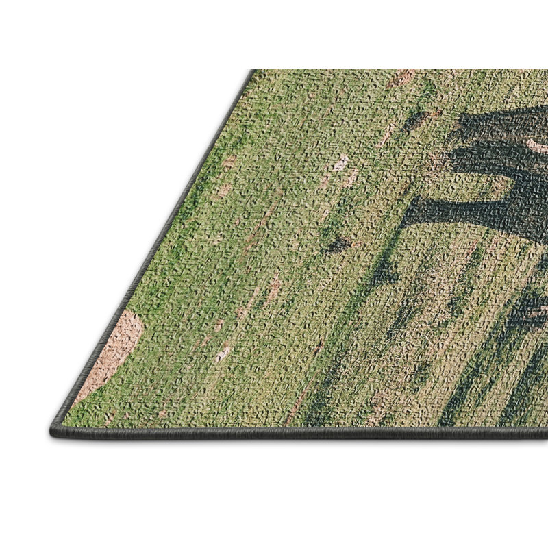 Tapis vert Elephant 8, Rectangle 2 pi x 3 pi