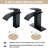 Freestanding Single-handle Bathroom Faucet with Drain Assembly-88594309