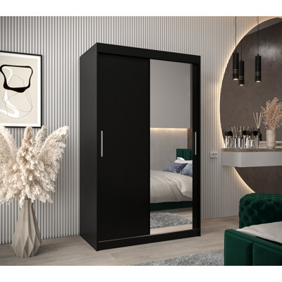 Yarbro 2 Door Manufactured Wood Wardrobe