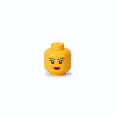 Tête de rangement LEGO - Petite fille