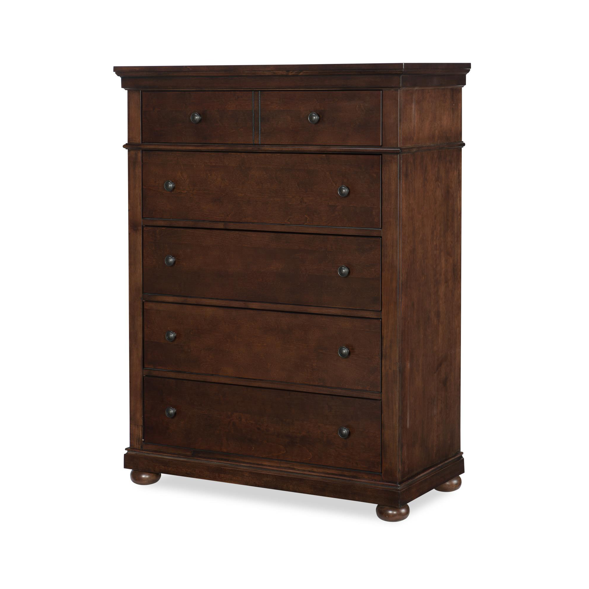 Jayden 5-Drawer Chest, Brown