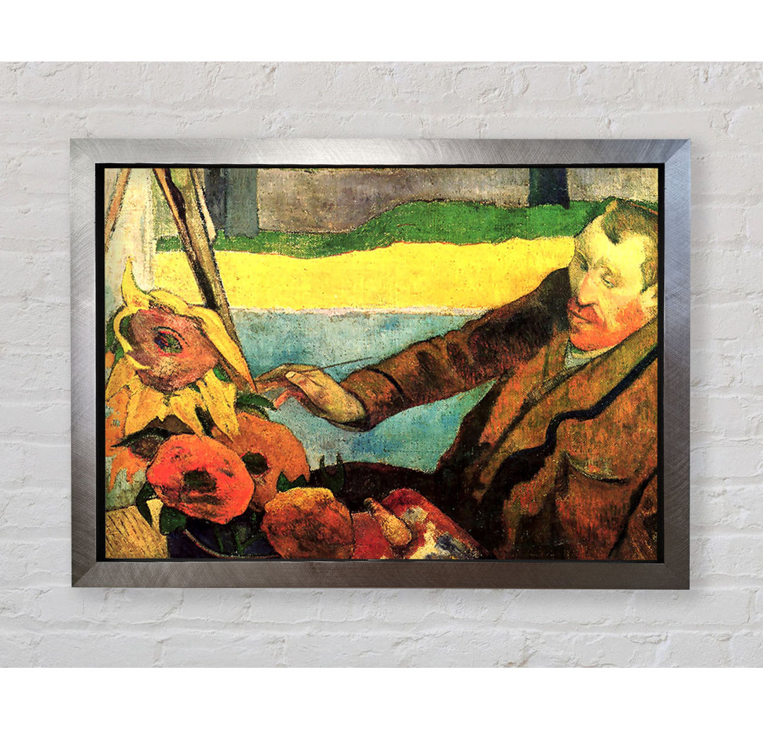 Gemälde van gogh gemälde sonnenblumen von paul gauguin - einzelne bilderrahmen kunstdrucke