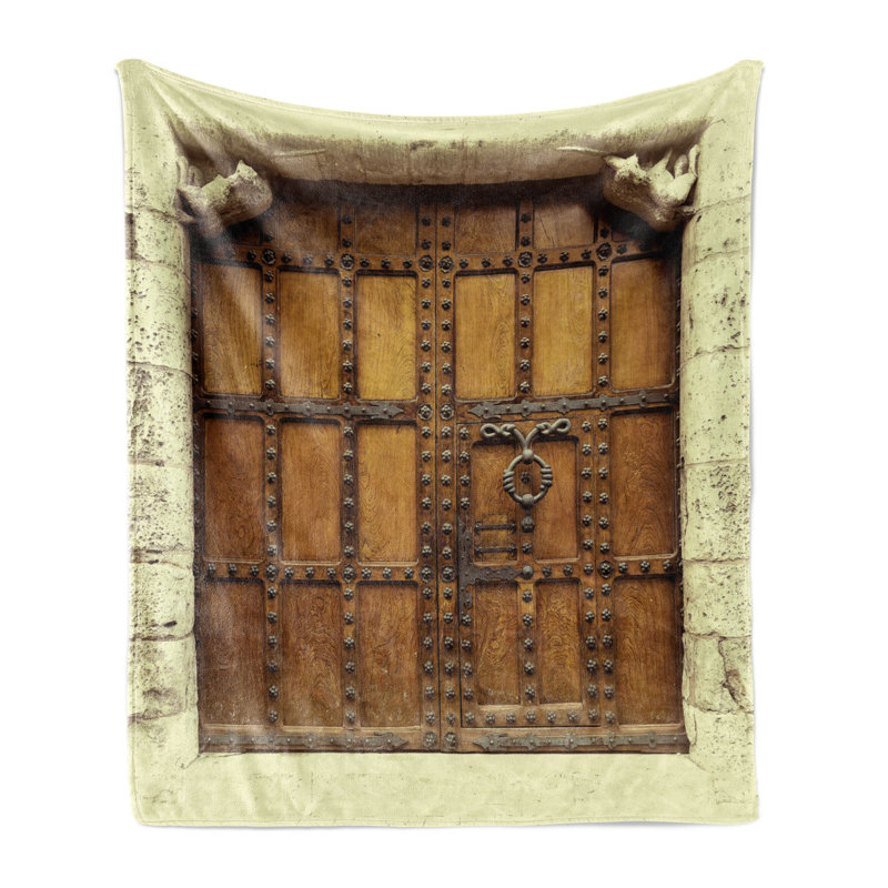 Hand Woven Throw Blanket, 50" x 70"