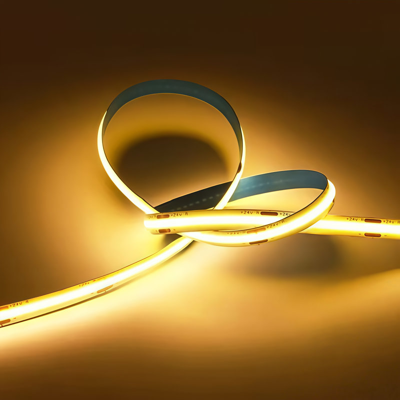 4M (13ft) 5V bande de lumière DEL 2835 60LED / m, bande de lumière blanche chaude et flexible avec interrupteur à capteur manuel pour éclairage ambiant