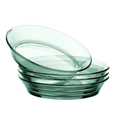 Lakevia Glass Everyday Deep Plate 7.8''