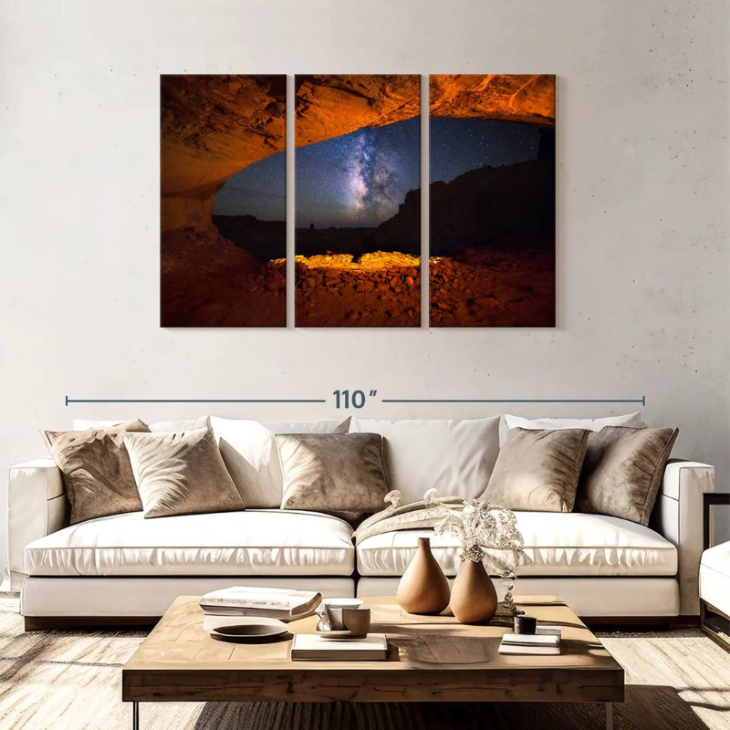 Alvord False Kiva Starry Night, 48" H x 74" W