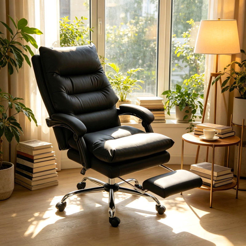 Chaise de bureau Comfort, chaise de bureau de massage, chaise de bureau d'ordinateur avec dossier