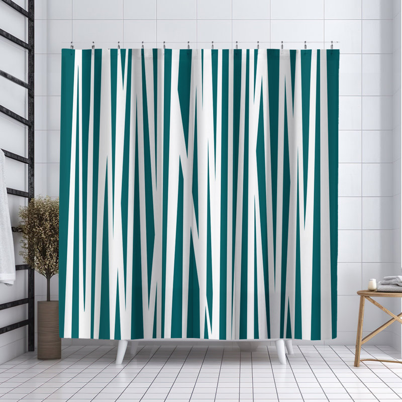 Coco Shower Curtain, Emerald