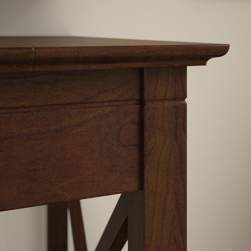 Huckins 3 Piece Credenza Desk Office Set, Bing Cherry