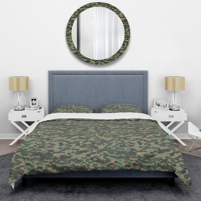 Abstract Duvet Cover Set - Microfiber Polyester