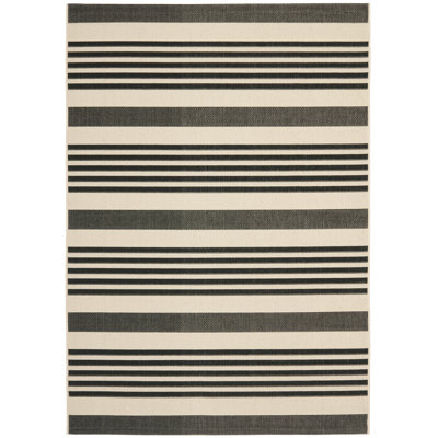 Camellia Striped Indoor / Outdoor Area Rug