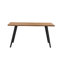 Ricky 4 Person Dining set - a Rectangular Wooden Dining Table with Metal Legs and a Set of 4 Quilted Velvet Dining Chairs for Dining Room - Modern Dining Table Set-1494139818-1494139823