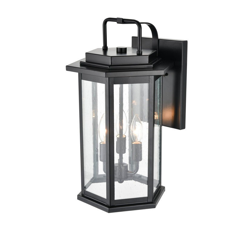 Bickerstaff Steel Wall Light, Black