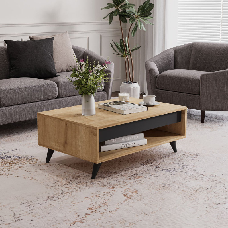 Table basse, Chêne saphir