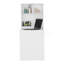 Table flottante, bureau, blanc
