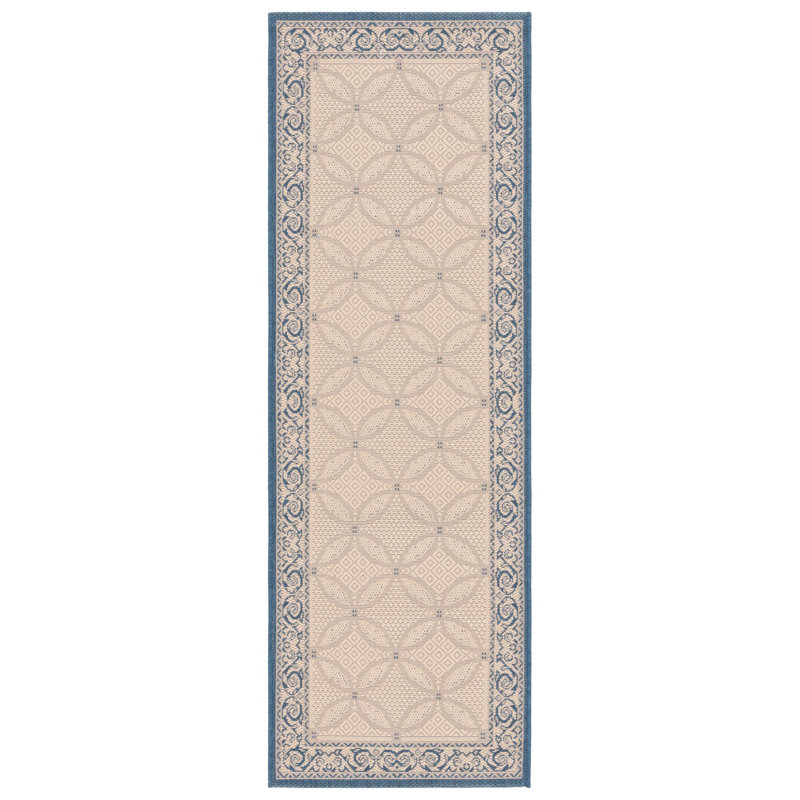 Galena Performance Oriental Indoor/Outdoor Area Rug, Runner 2'3" x 6'7"