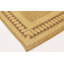 Tapis à tissage plat brun / jaune à motif géométrique rétro Mid-20Th Century Mid-20Th Century