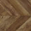 Paravent 3 pliant avec motif rustique tabac à chevrons, intimité et esthétique pour la pièce, paravent de 71,31 po x 52 po x 0,74 po