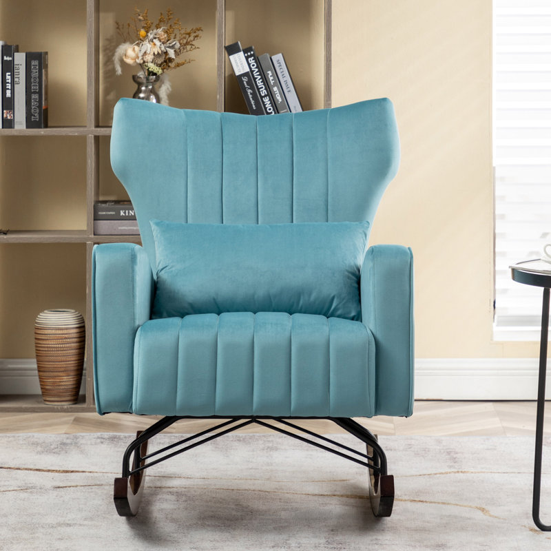 Rocking Chair, Blue